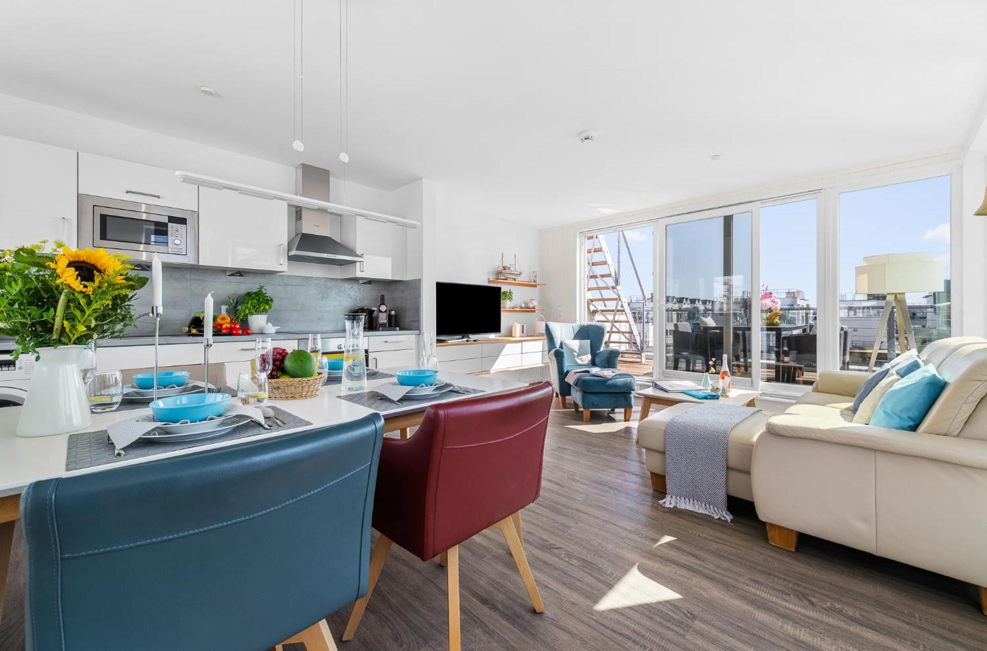 Triton: Meerblick, Sauna, Dachterrasse أوبلينتيز المظهر الخارجي الصورة